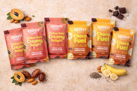 Pack of 6 Combo - Chikoo Date & Choco Fuel